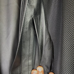 Balenciaga 3B Oversized Lambskin Track Jacket