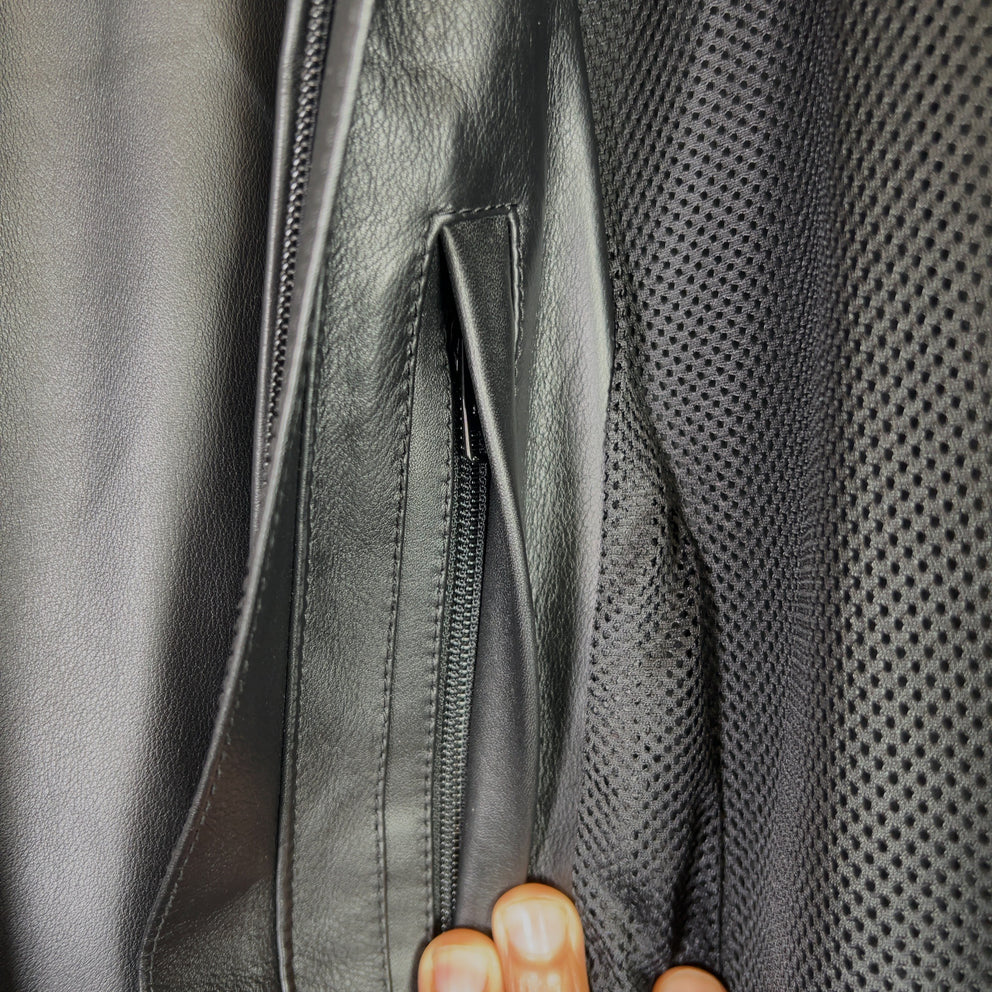 Balenciaga 3B Oversized Lambskin Track Jacket