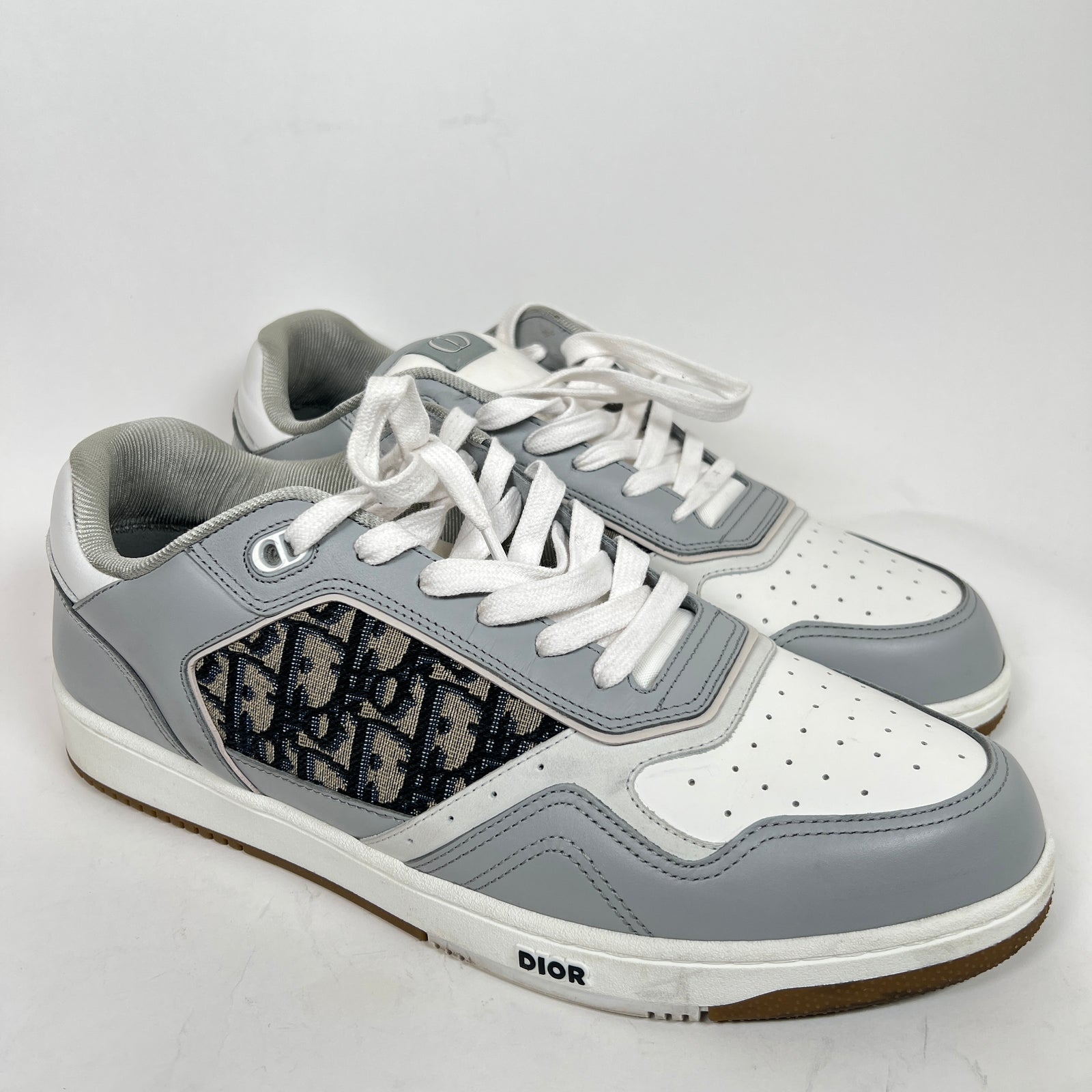 Dior Grey Monogram B27 Sneaker Size 47