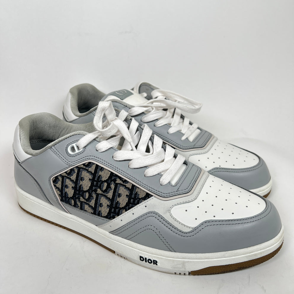 Dior Grey Monogram B27 Sneaker Size 47