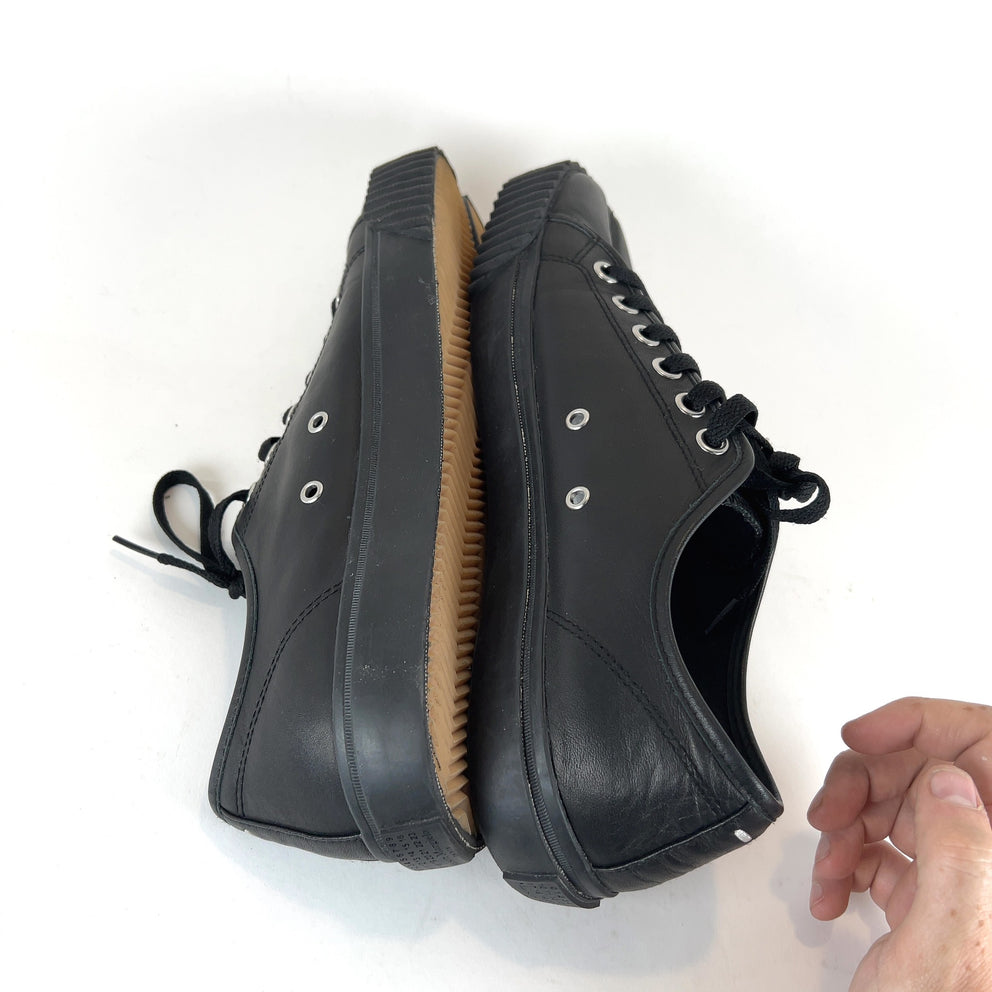 Maison Margiela Leather Tabi Lowtop Sneakers