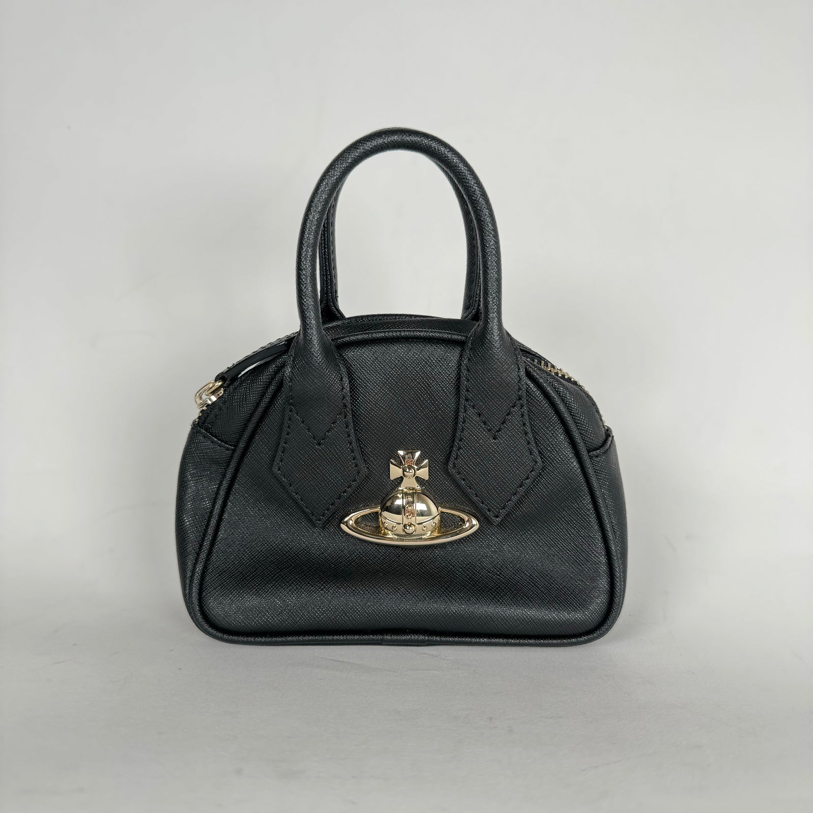 Vivienne Westwood Black Mini Yasmine Bag