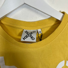 Kenzo Yellow Logo T-Shirt Size M