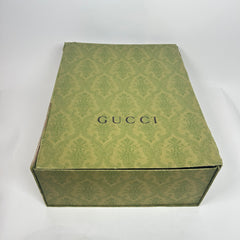 Gucci White Leather GG Studded Platform Sandals Size 38