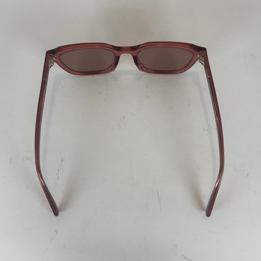 Saint Laurent Acetate Logo Sunglasses