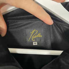 Needles Black/Purple Velour Track Jacket Size M
