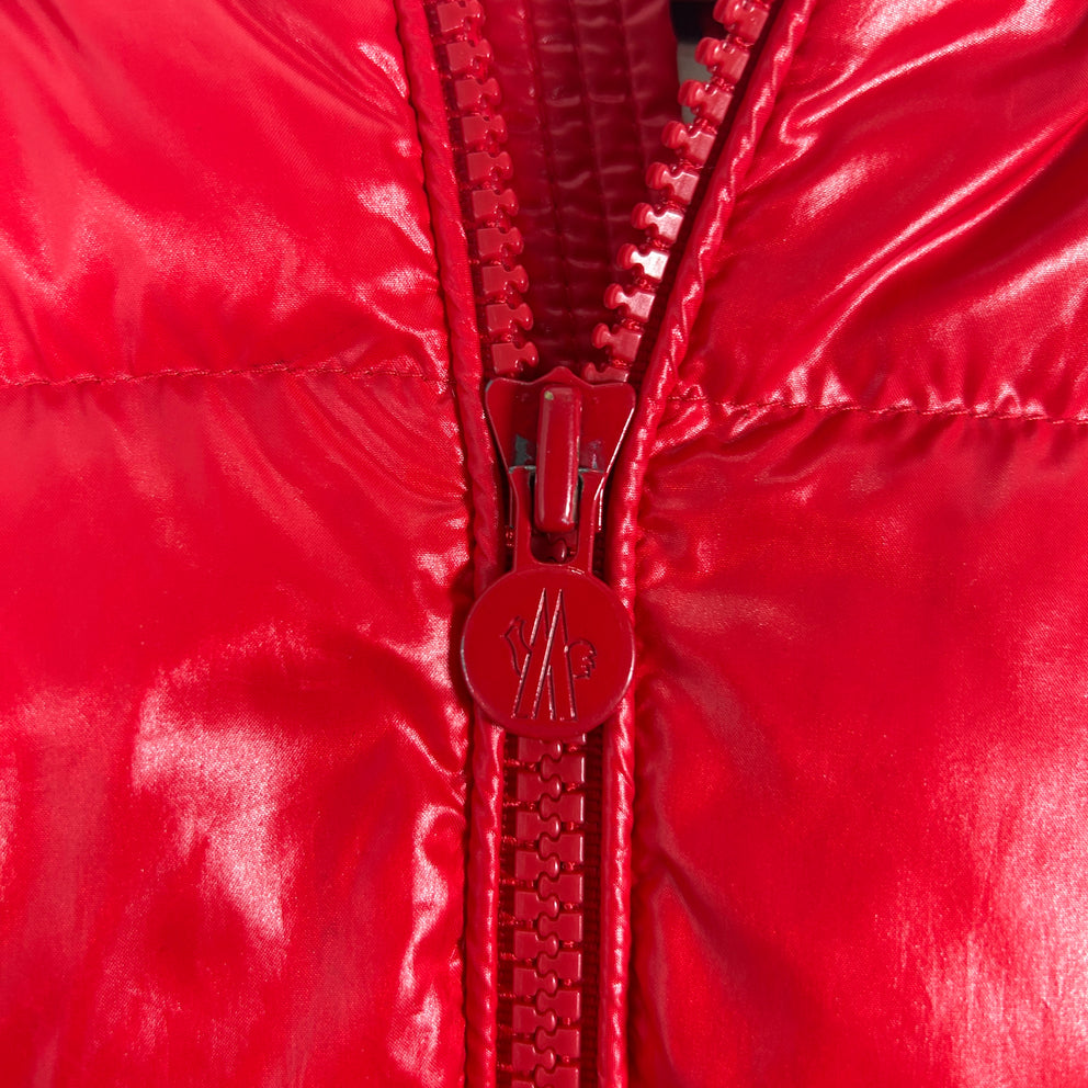 Moncler Red Puffer Size M