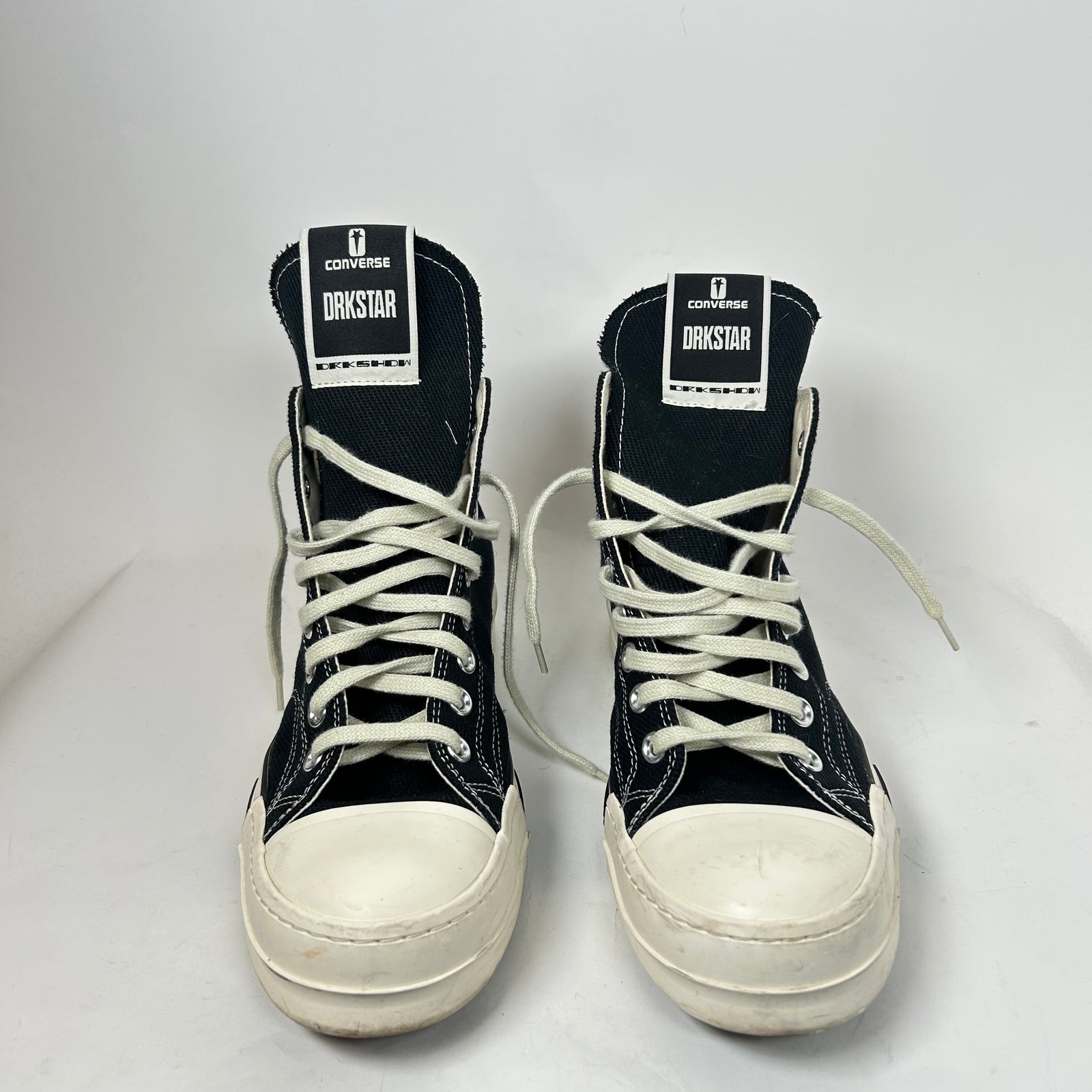 Rick Owens x Converse Black Drkstar Size 10