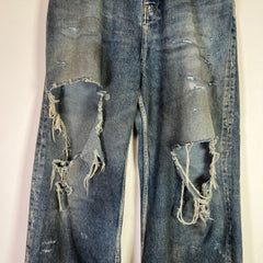 Balenciaga SS23 Mud Wash Baggy Denim Jeans