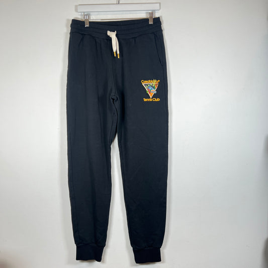 Casablanca Black Tennis Club Sweatpants Size M