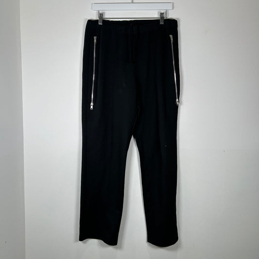 Maison Margiela Black Double Zipper Sweatpants Size L