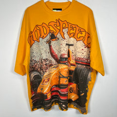 Godspeed Yellow F1 Finishline T-Shirt Size XL