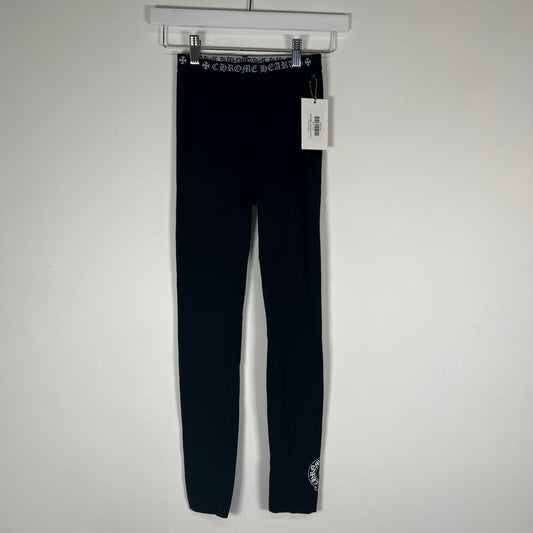 Chrome Hearts Black Leggings Size S