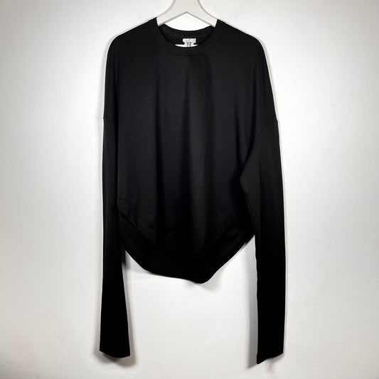 CDG Black Abstract Longsleeve Size L