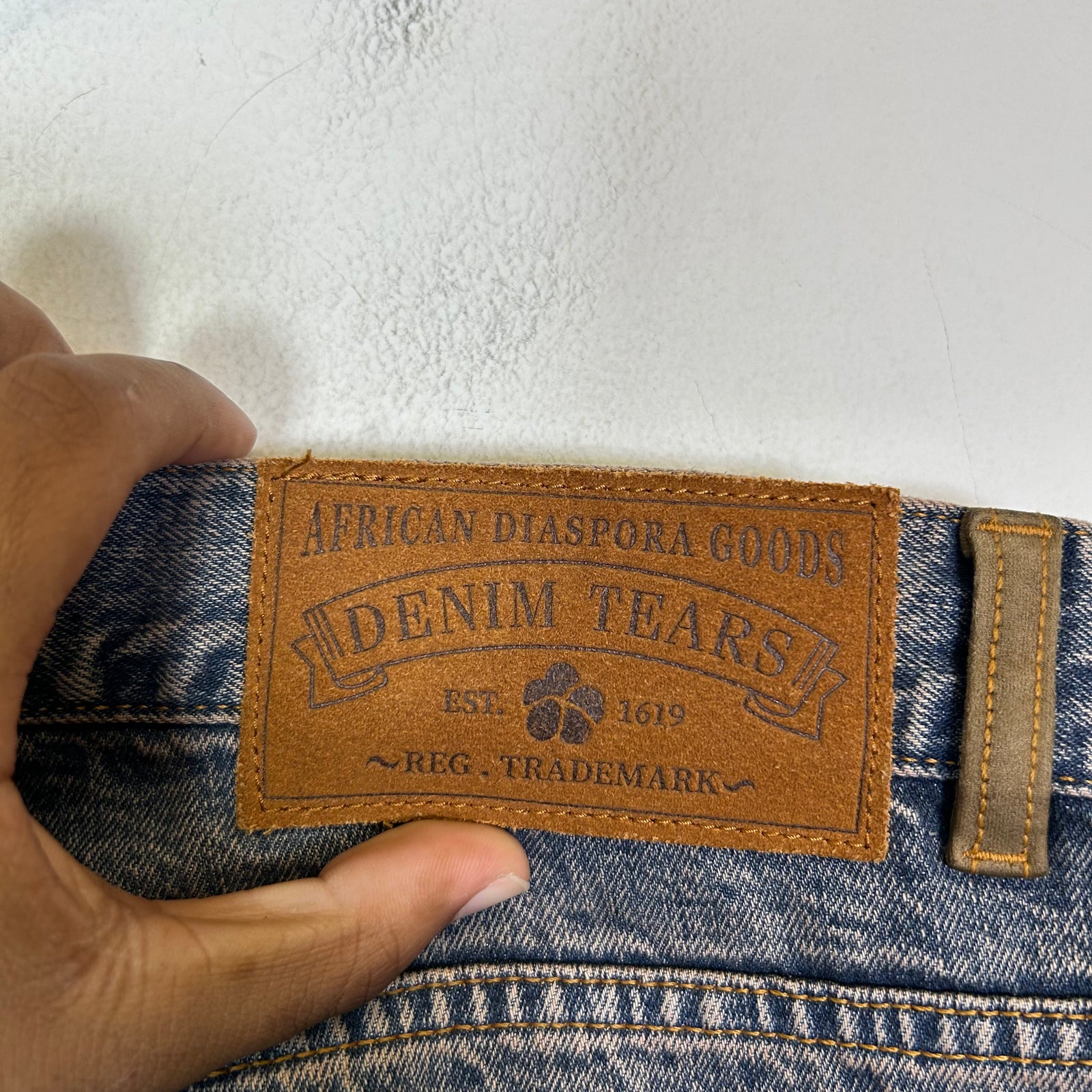 Denim Tears Light Indigo Builder Jeans