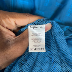 Supreme Blue Jacquard Windbreaker Size XL