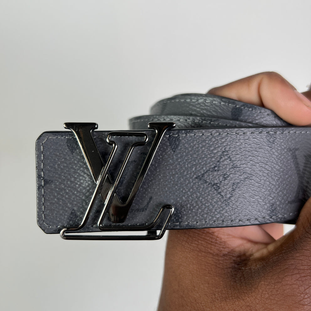 Louis Vuitton Eclipse Monogram LV Initiales Belt
