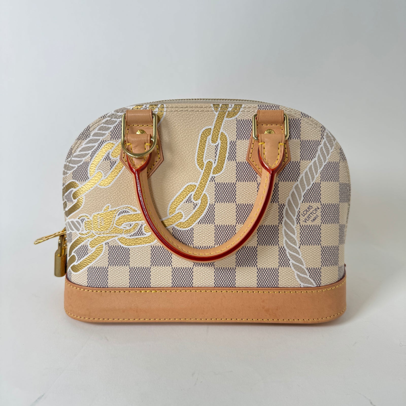 Louis Vuitton Limited Edition Nautical Damier Azur Alma BB