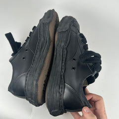 Maison Mihara Triple Black Low-Tops Size 7