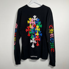 Chrome Hearts Multi Color Cross LS Size L