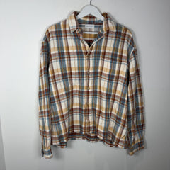 John Elliott Flannel Button Up Shirt