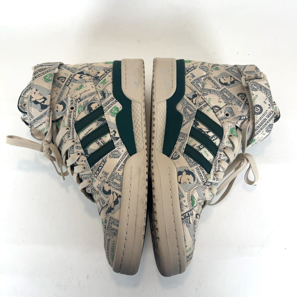 Jeremy Scott x Adidas Forum 'Money' Wings 1.0 Hightop Sneakers