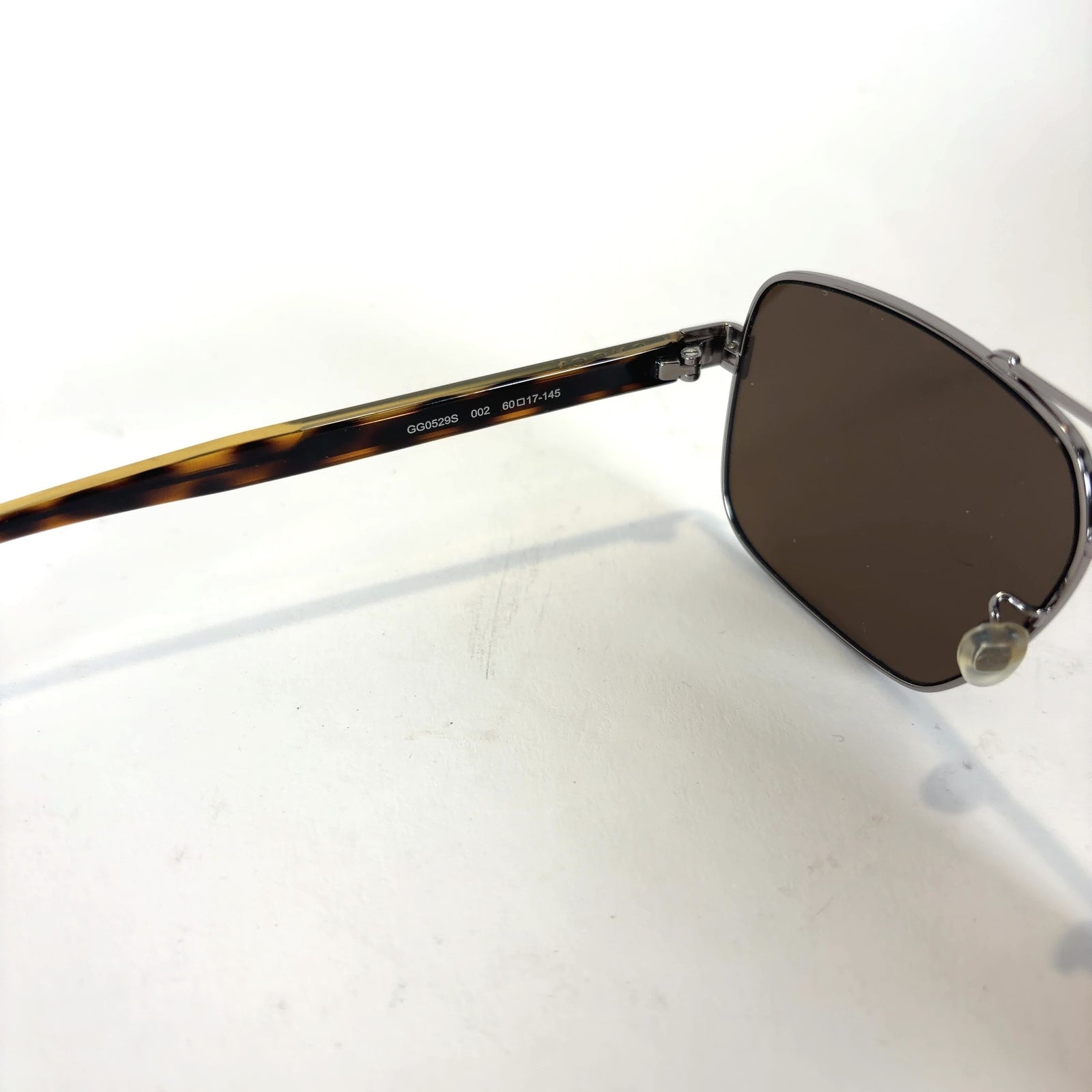 Gucci Rectangle Aviator Sunglasses
