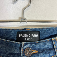 Balenciaga AW21 Scribble Denim Jeans