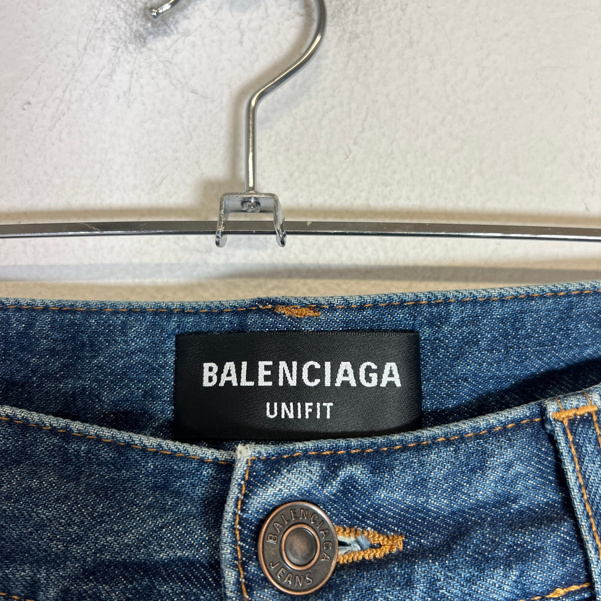 Balenciaga AW21 Scribble Denim Jeans