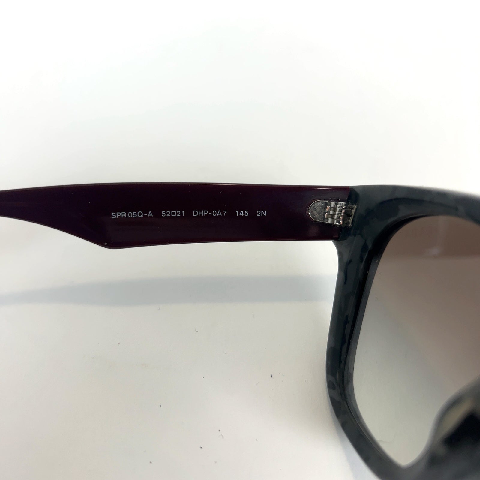 Prada Camoflauge Logo Acetate Sunglasses
