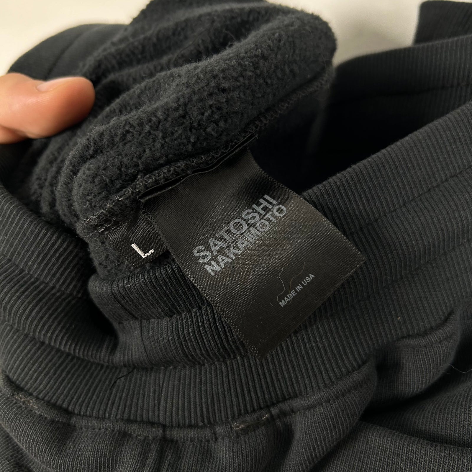 Satoshi Nakamoto Gemstone Logo Black Shorts Size L