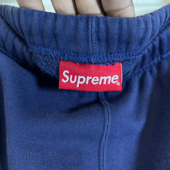 Supreme SS21 Washed Navy Panther Sweatpants Size S