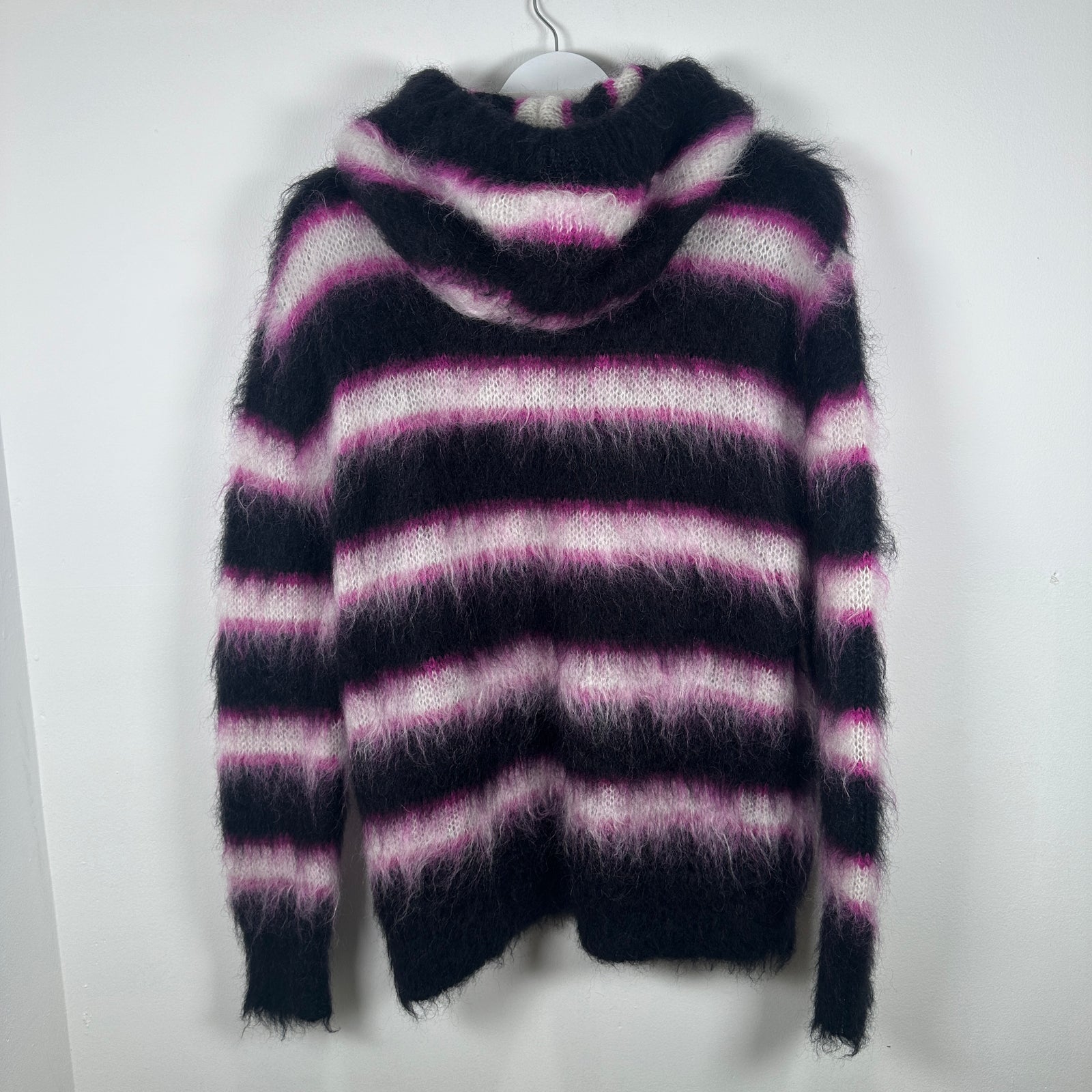 Marni Hooded Fuzzy Wuzzy Sweater Size M