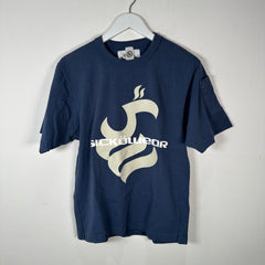 Sicko Graphic Navy T-Shirt Size S