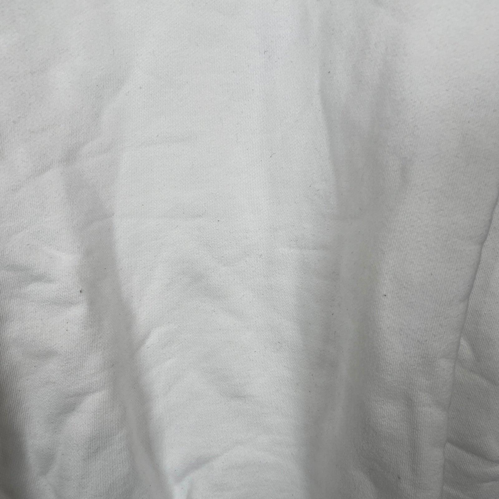 Purple Logo White Crewneck Size M