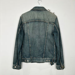 Givenchy Spiked Jean Jacket Size Medium