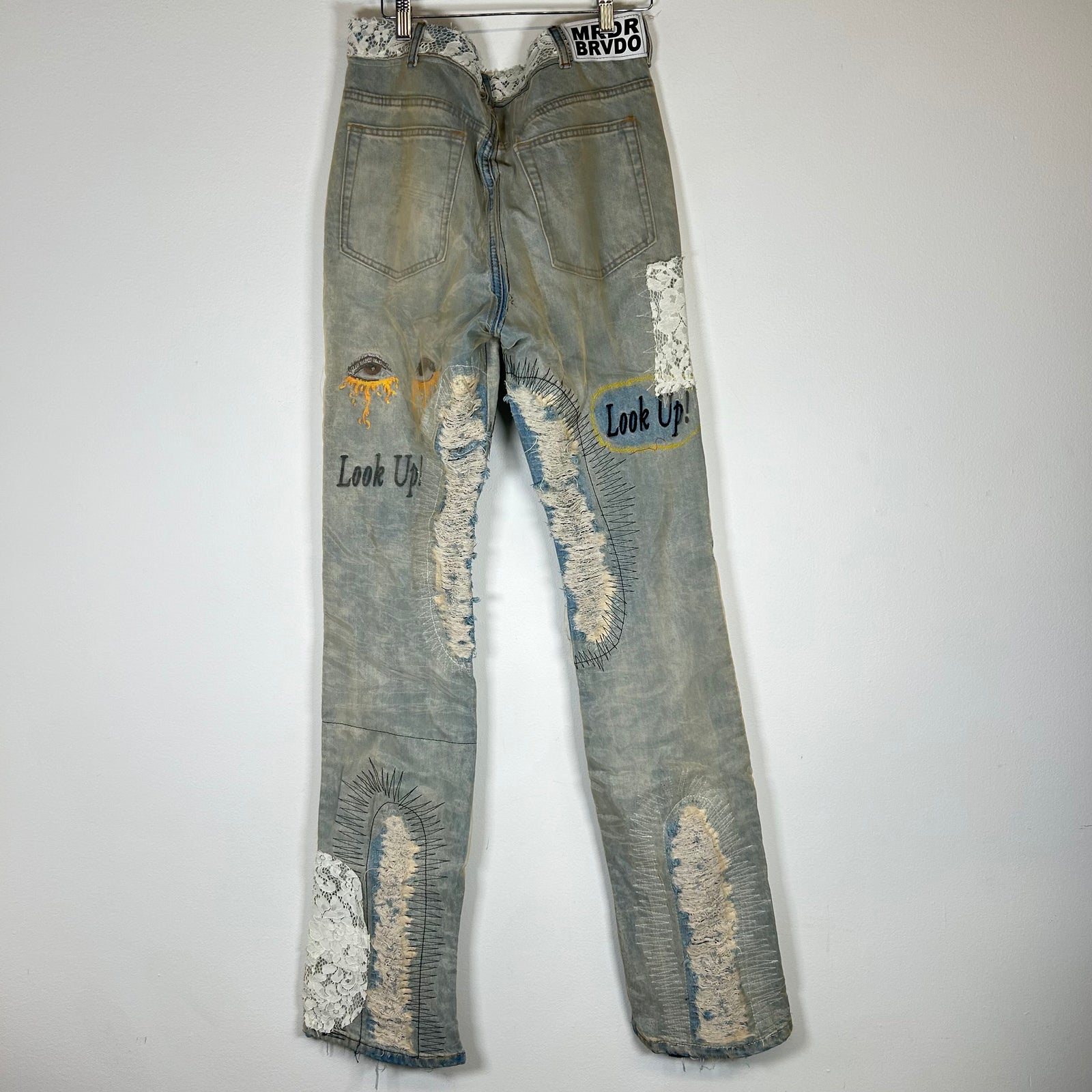 Who Decides War Sunshine Overlay Denim Size 30
