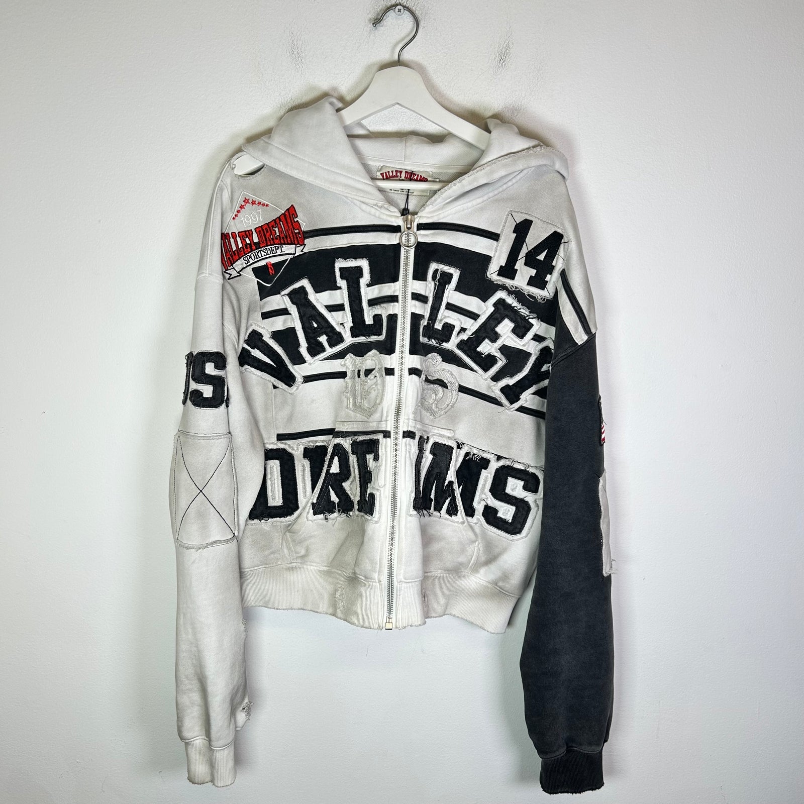 Vale Forever Oreo Collage Zip-Up Hoodie