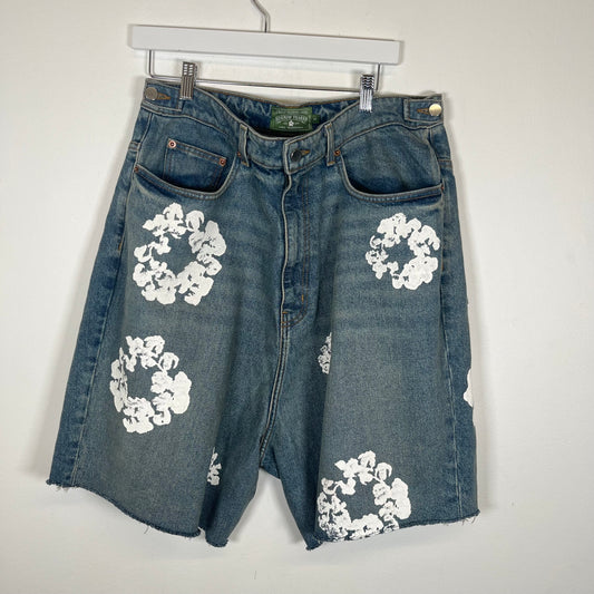 Denim Tears Lightwash Denim Shorts Size L