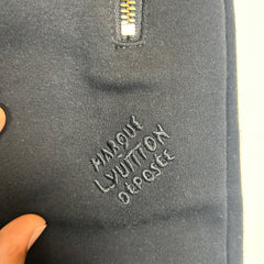 Louis Vuitton Black Pearl Zip Shorts Size S