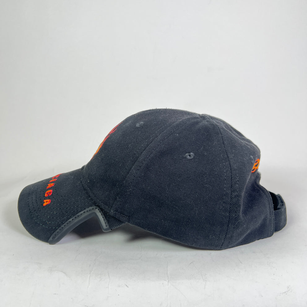 Balenciaga Burning Unity Logo Hat