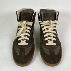 Maison Margiela Brown Mid-Top Replica Gats Size 44