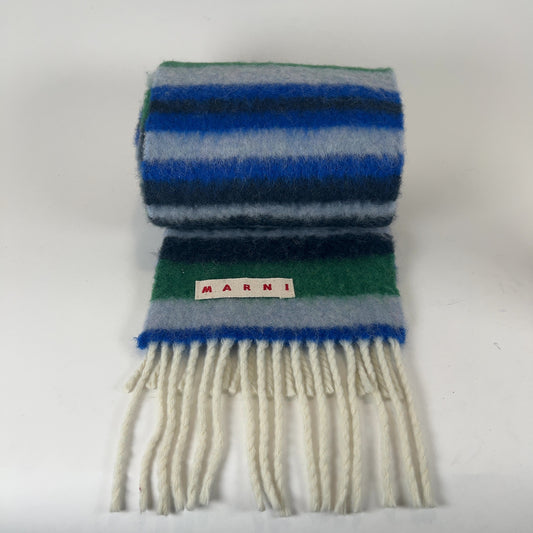 Marni Wool Striped Scarf