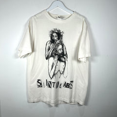 Saint Micheal x Denim Tears 'Grace of God' Graphic White T-Shirt Size L