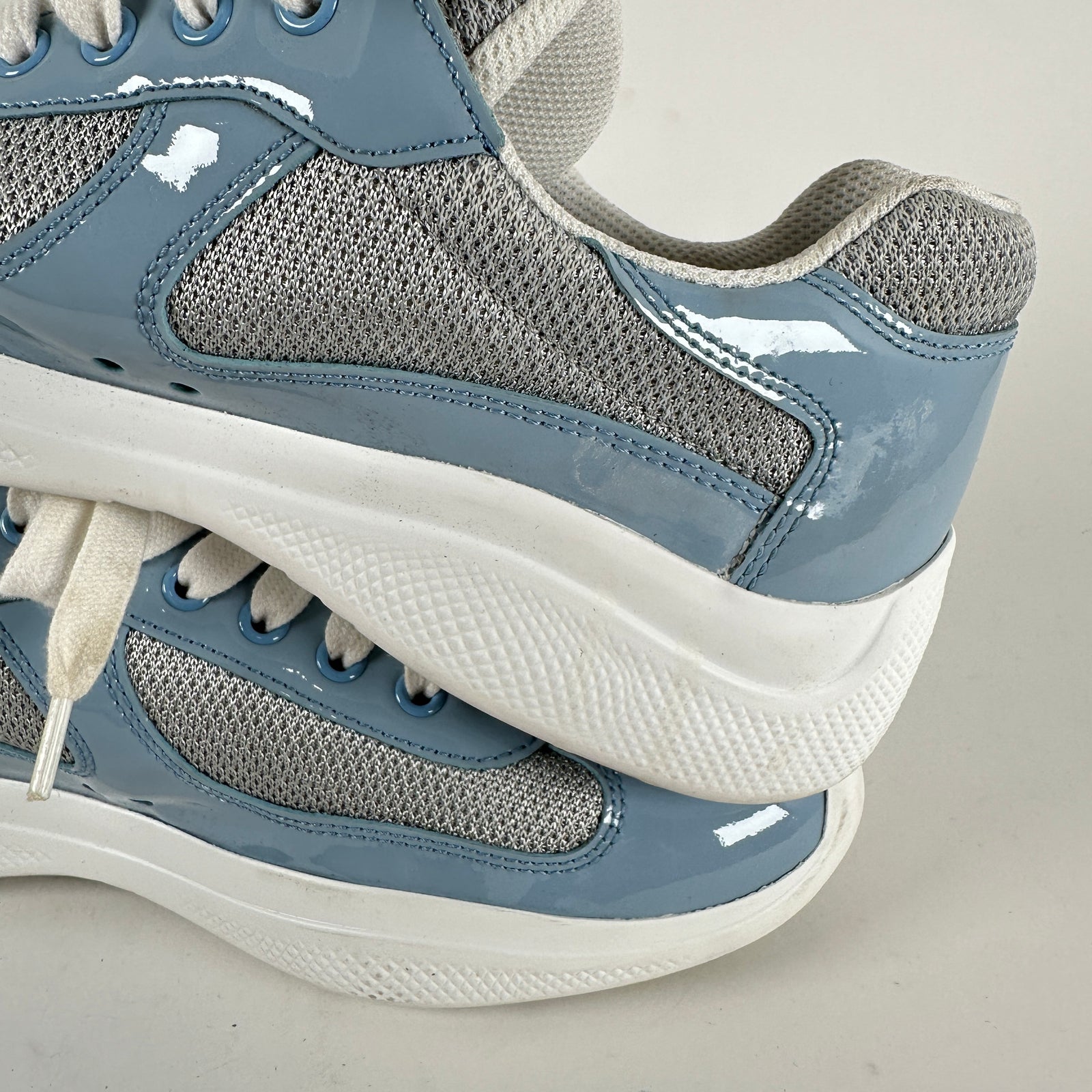 Prada Baby Blue Cups Size 8.5