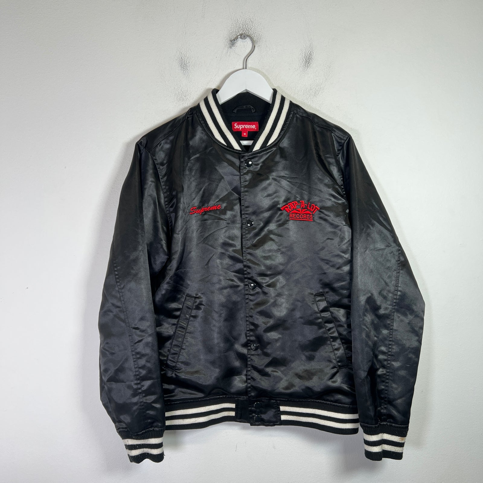 Supreme SS17 Rap-A-Lot Recors Club Satin Jacket
