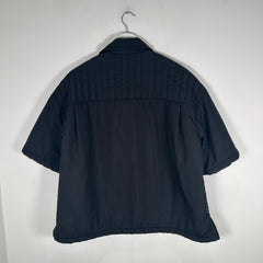 LE17SEPTEMBRE Double Layer Puffer Nylon Camp Shirt Size L