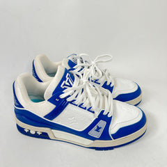 Louis Vuitton Blue/White Trainer Size LV 5.5