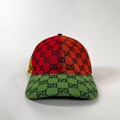 Gucci GG Multicolor Canvas Baseball Cap