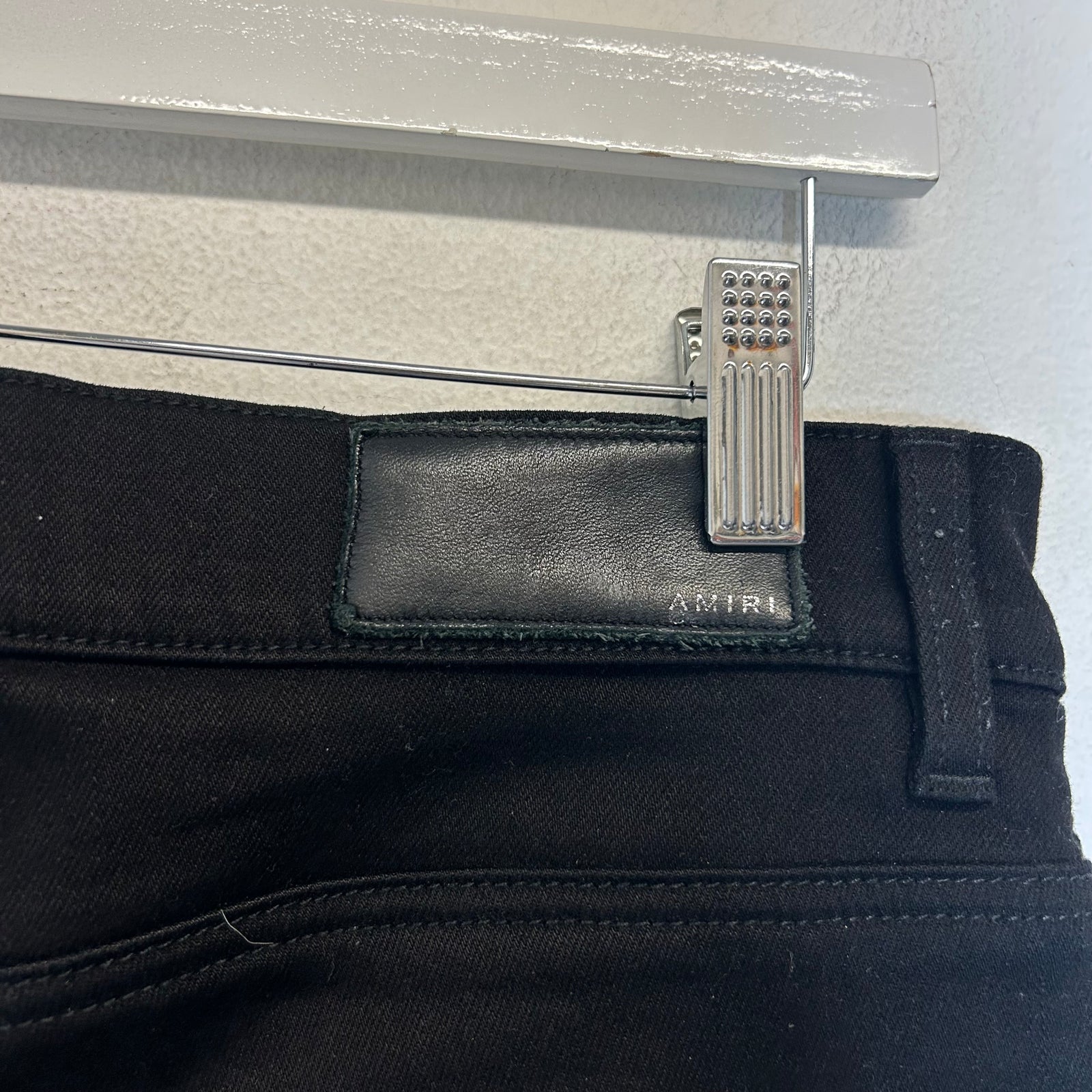 Amiri MX1 Black/Cobalt Patch Size 30